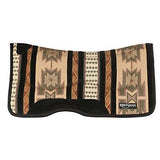 Reinsman M2 Lite Square Contour Saddle Pad with Tacky Too, Black