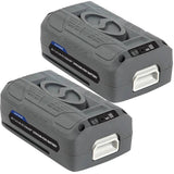 Snow Joe 2-Pack iBAT40 Ion EcoSharp 40 V 4.0 Ah Lithium-Ion Battery