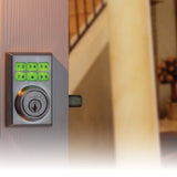 Kwikset 99090-022 SmartCode Electronic Deadbolt Featuring SmartKey, Polished Chrome