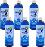 Balance 7 – Alkaline Dietary Supplement – 11+ pH Alkalizing Concentrate and pH Booster Mineral Liquid – pH Balancer (16 fl oz, 6 Bottles) Pack of 2