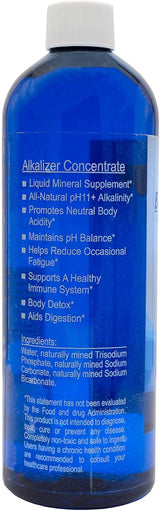 Balance 7 – Alkaline Dietary Supplement – 11+ pH Alkalizing Concentrate and pH Booster Mineral Liquid – pH Balancer (16 fl oz, 6 Bottles) Pack of 2