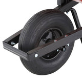 True Temper 4 Cu. ft. Poly Wheelbarrow, Red PW4UT24