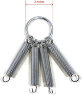 The ROP Shop Pair of 2 Link Tire Chains & Tensioners 23×10.5×12 for Snow Blowers, Lawn & Garden Tractors, Mowers & Riders, UTV, ATV, 4-Wheelers, Utility Vehicles